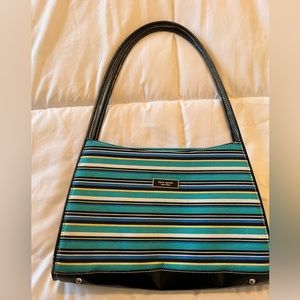 Kate Spade Multicolored Striped Box Bag
